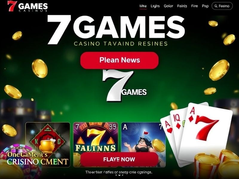 Welcome to 7Games Casino - your ultimate destination for trusted online gambling. Play top slot games, table classics, and live dealer experiences with exclusive bonuses, free spins, and secure transactions. Discover why 7Games Casino.com is a favorite among players worldwide.